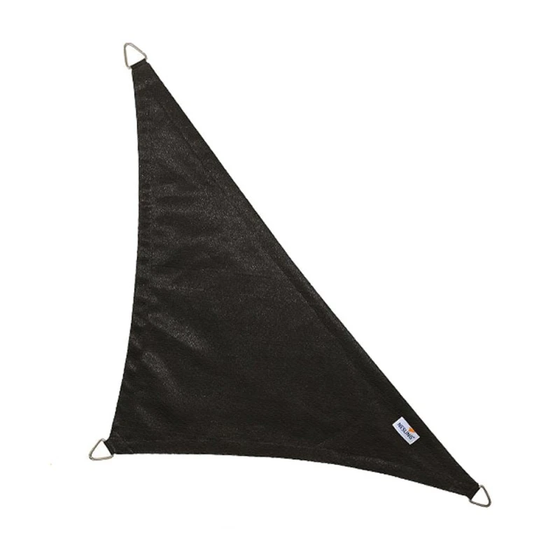 Voile D'ombrage Triangle 90° Coolfit 500x500x710cm Noir - NESLING – Image 2