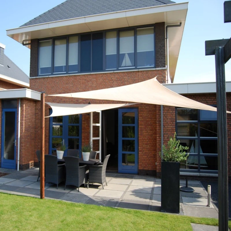 Voile D'ombrage Triangle 90° Coolfit 500x500x710cm Sable - NESLING – Image 2