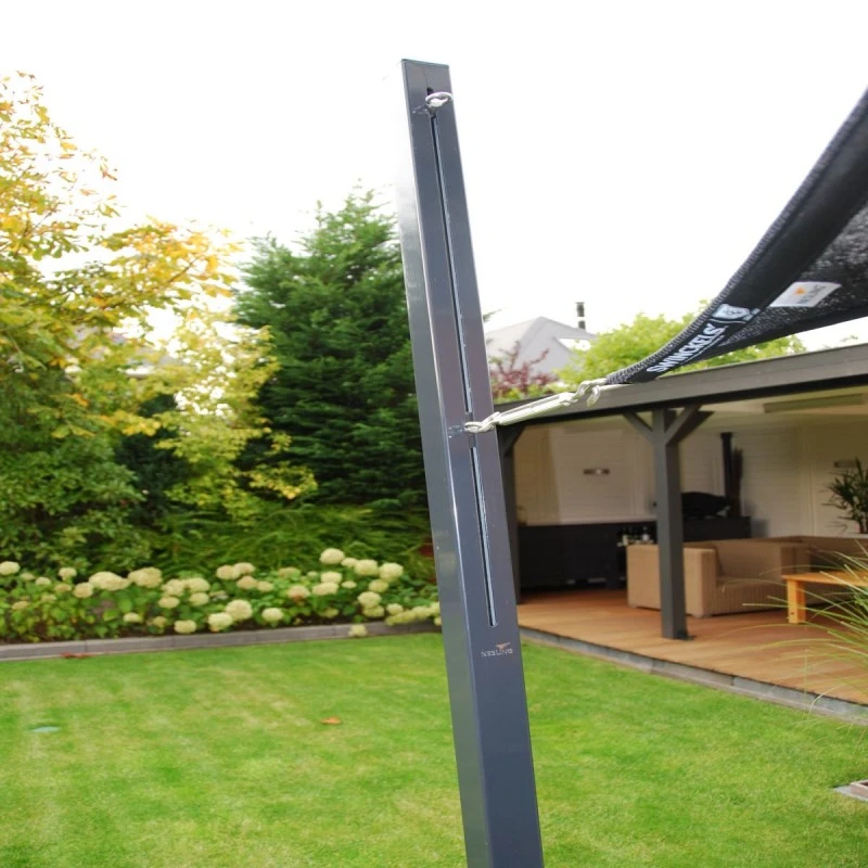 Voile D'ombrage Triangle Coolfit 360x360x360m Noir - NESLING – Image 4