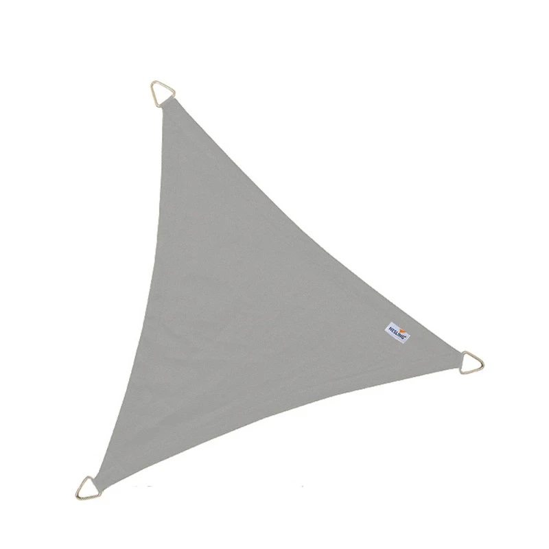 Voile D'ombrage Triangle Dreamsail 500x500x500cm Gris Imperméable - NESLING – Image 2